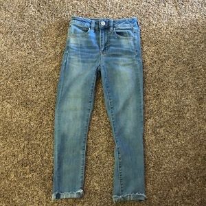 American Eagle High waisted cropped jegging